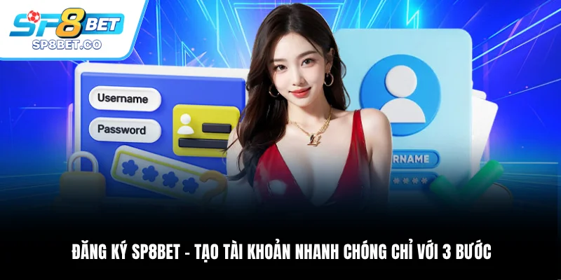Đăng Ký SP8BET Tạo Tài Khoản Nhanh Chóng Chỉ Với 3 Bước